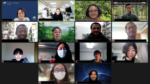「2021年度　短期オンライン交換プログラム（AY2021 IAfP Short-term online exchange programs – Addis Ababa University –）/生涯学レクチャーシリーズ」が始まりました