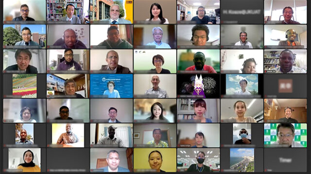 New Frontier of Student Exchange between Japanese and African Universities -The IAfP Africa-Japan University education exchange meeting 2022- (The 7th Committee for Japanese Universities’ International Exchange Program) held online as a TICAD 8 side event